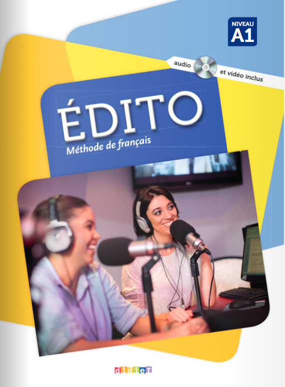 Edito A1 – Livre + DVD-rom+한국어 학습 가이드