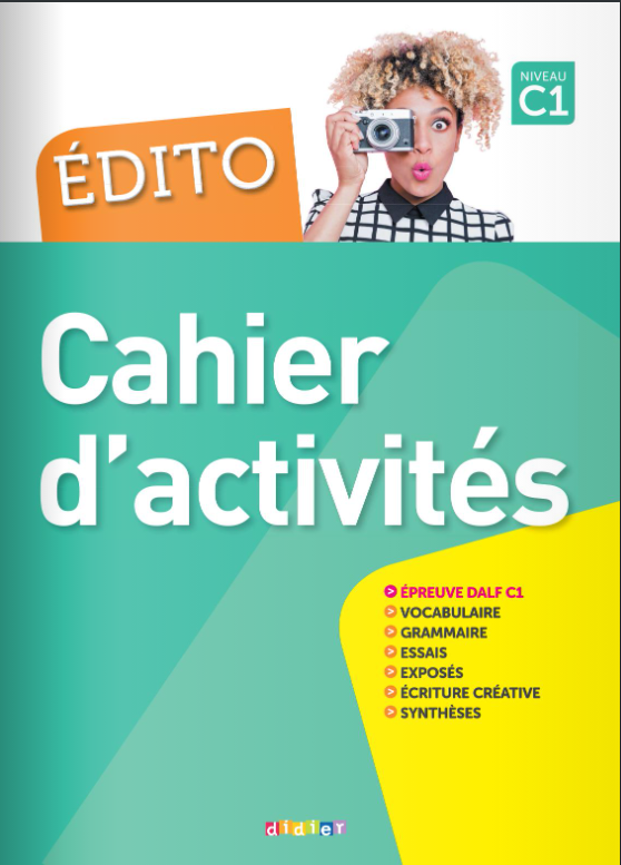 Edito C1 – Cahier(워크북)
