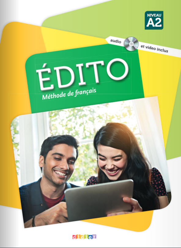 Edito A2 – Livre + CD mp3 + DVD + 한국어 학습 가이드